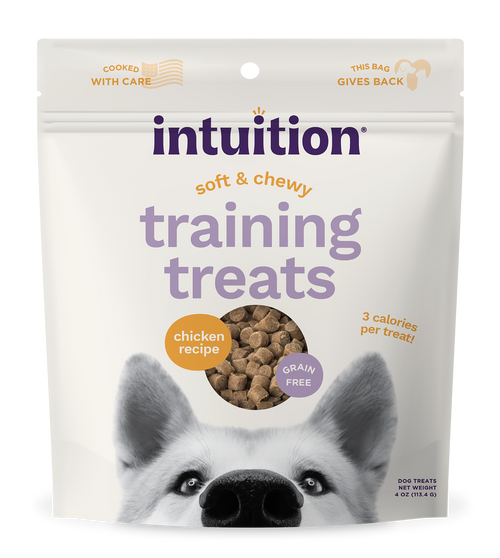 Intuition Chicken Recipe Grain-Free Soft & Chewy Training Treats for Dogs