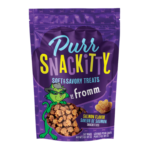 Fromm PurrSnackitty Soft & Savory Salmon Flavor Cat Treats 3 oz